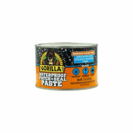 GORILLA GLUE 1 lbs Black Patch & Seal Paste, 6PK 118972